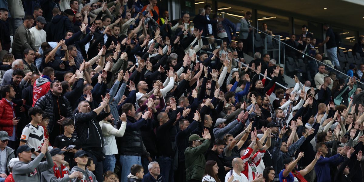FC Lugano: 100 Suspended Red Star Ultras in the Stadium