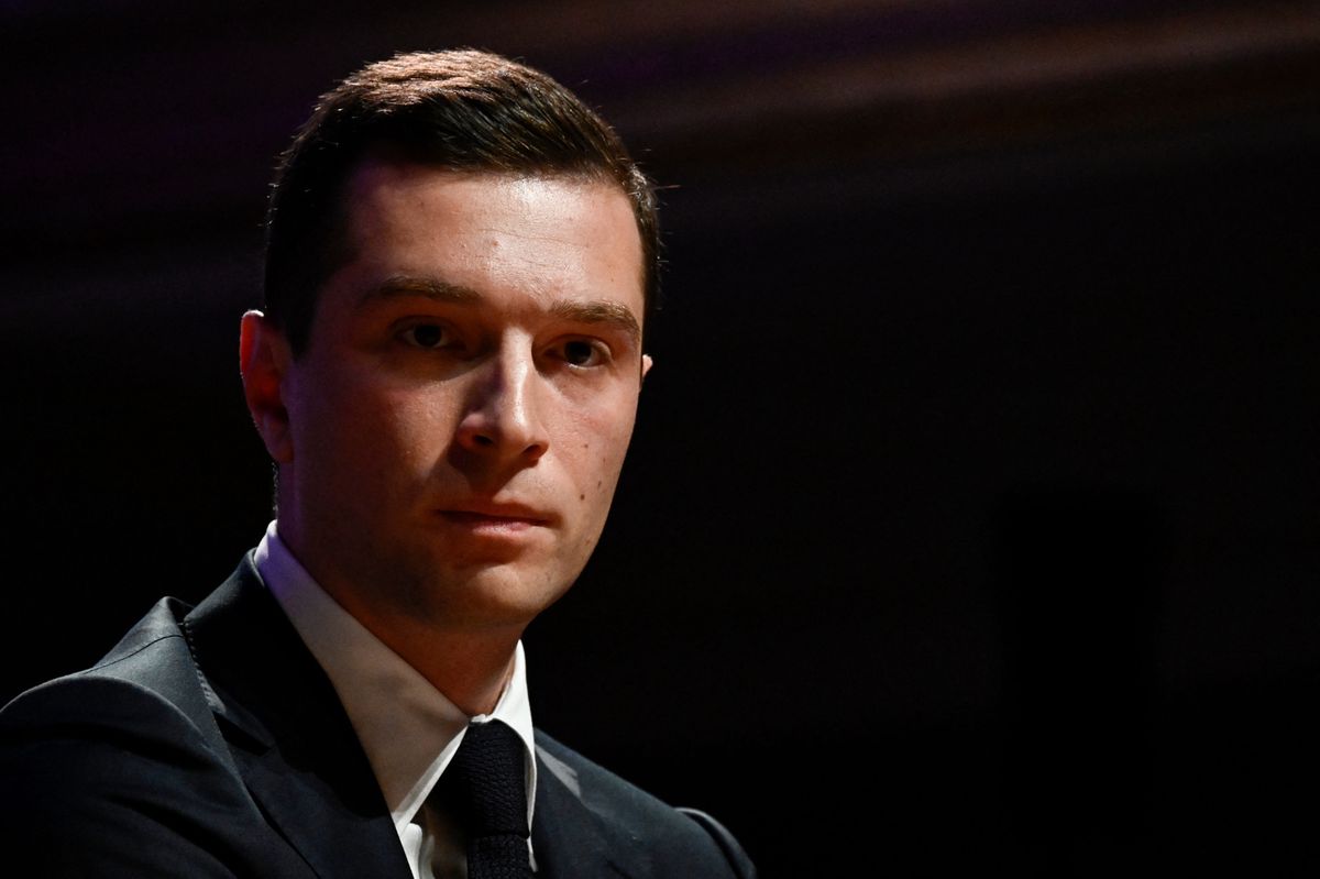 Jordan Bardella, président du Rassemblement national