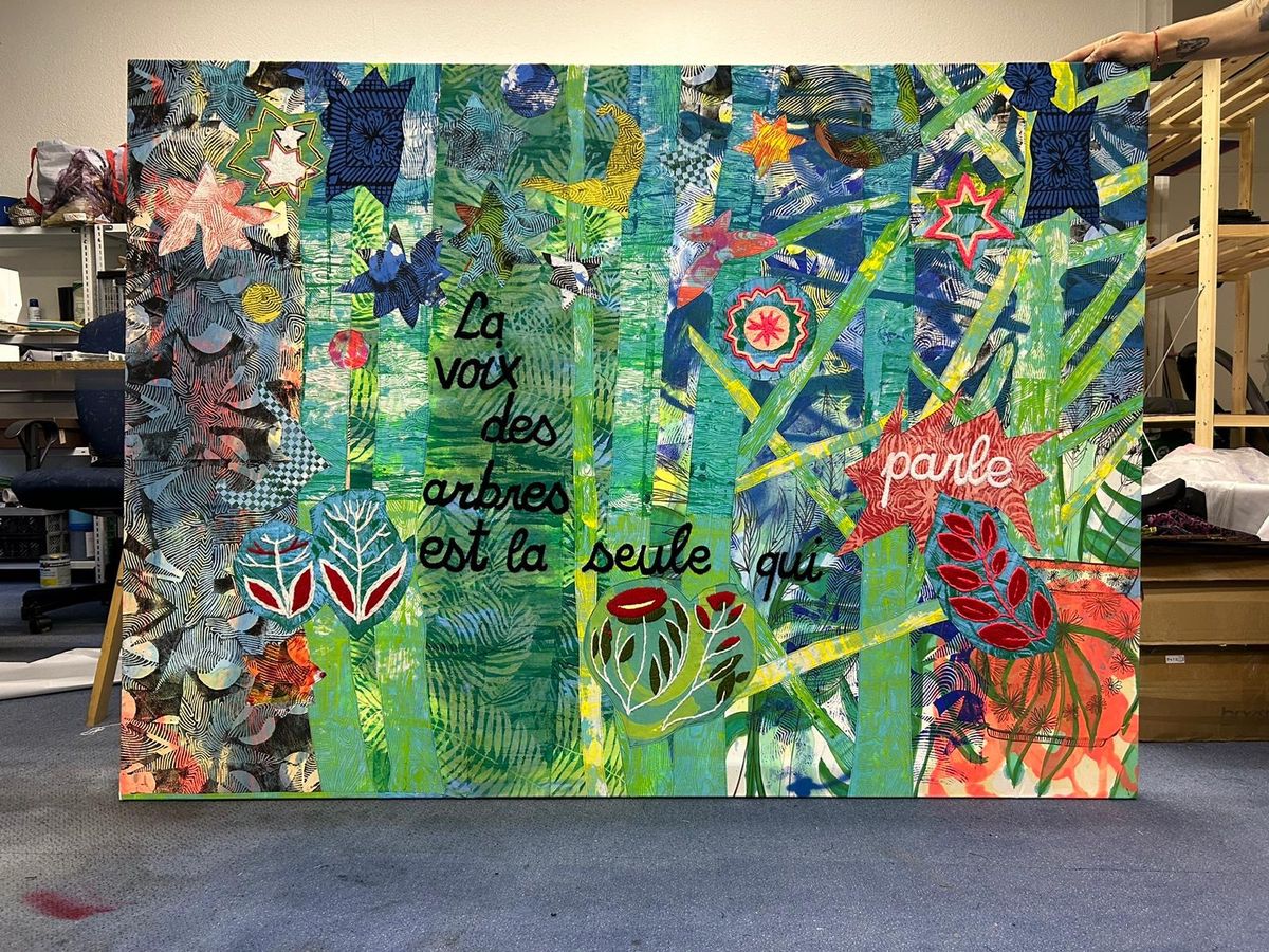 Vernissage de Laure Marville à l’Institut Florimont