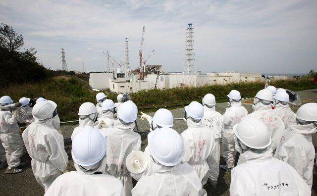La centrale nucléaire de Fukushima.