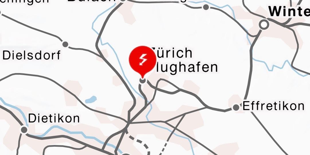 Zurich Airport: Train fire paralyzes rail traffic