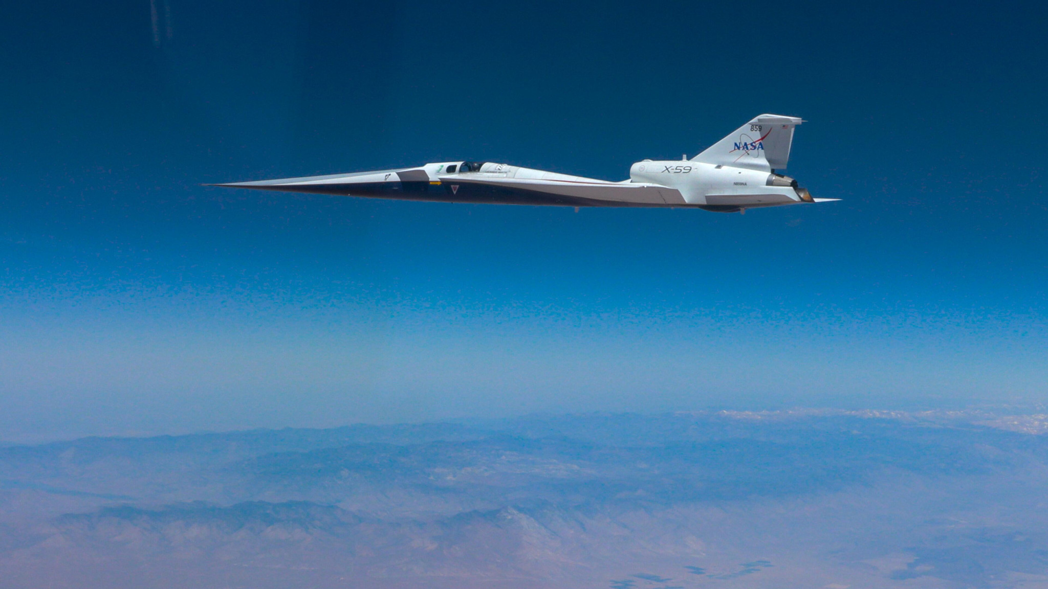 Nasa-Testflug: X-59 durchbricht erstmals die Schal