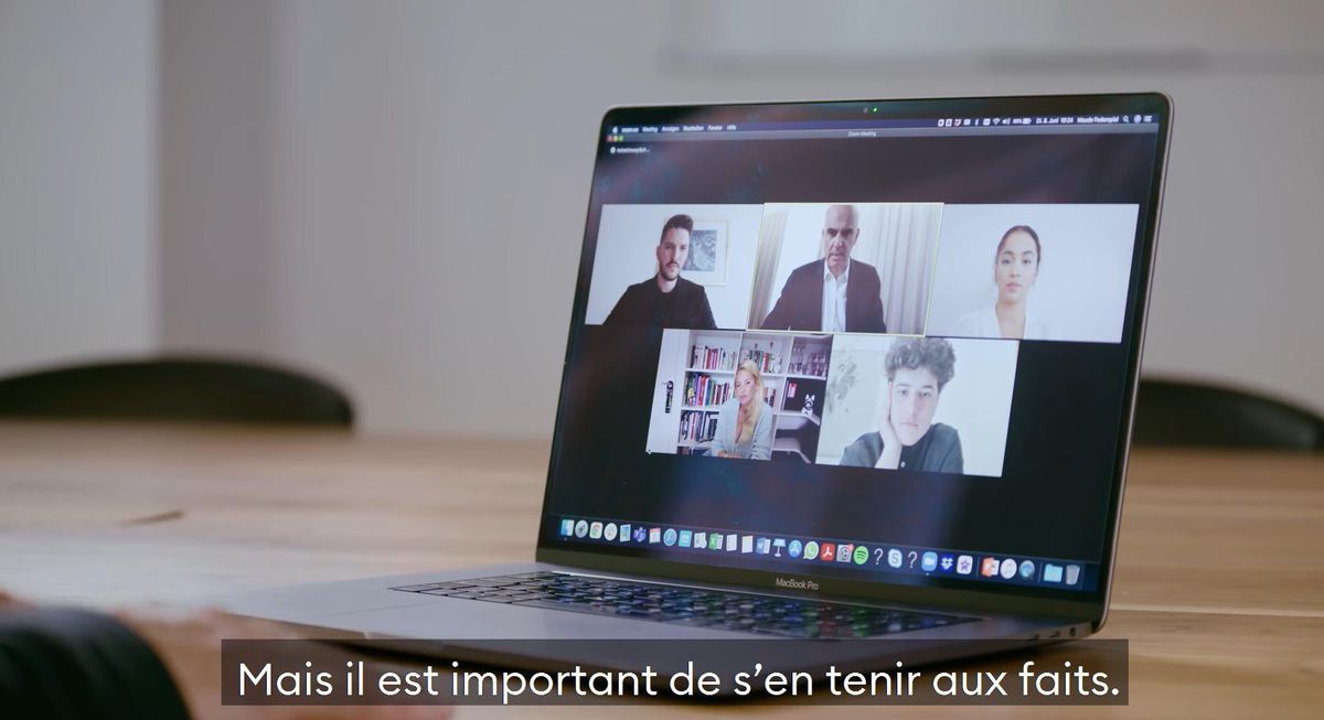 Une vidéo conférence avec le conseiller fédéral Alain Berset, où les jeunes personnalités ont posé diverses questions liées aux vaccins.