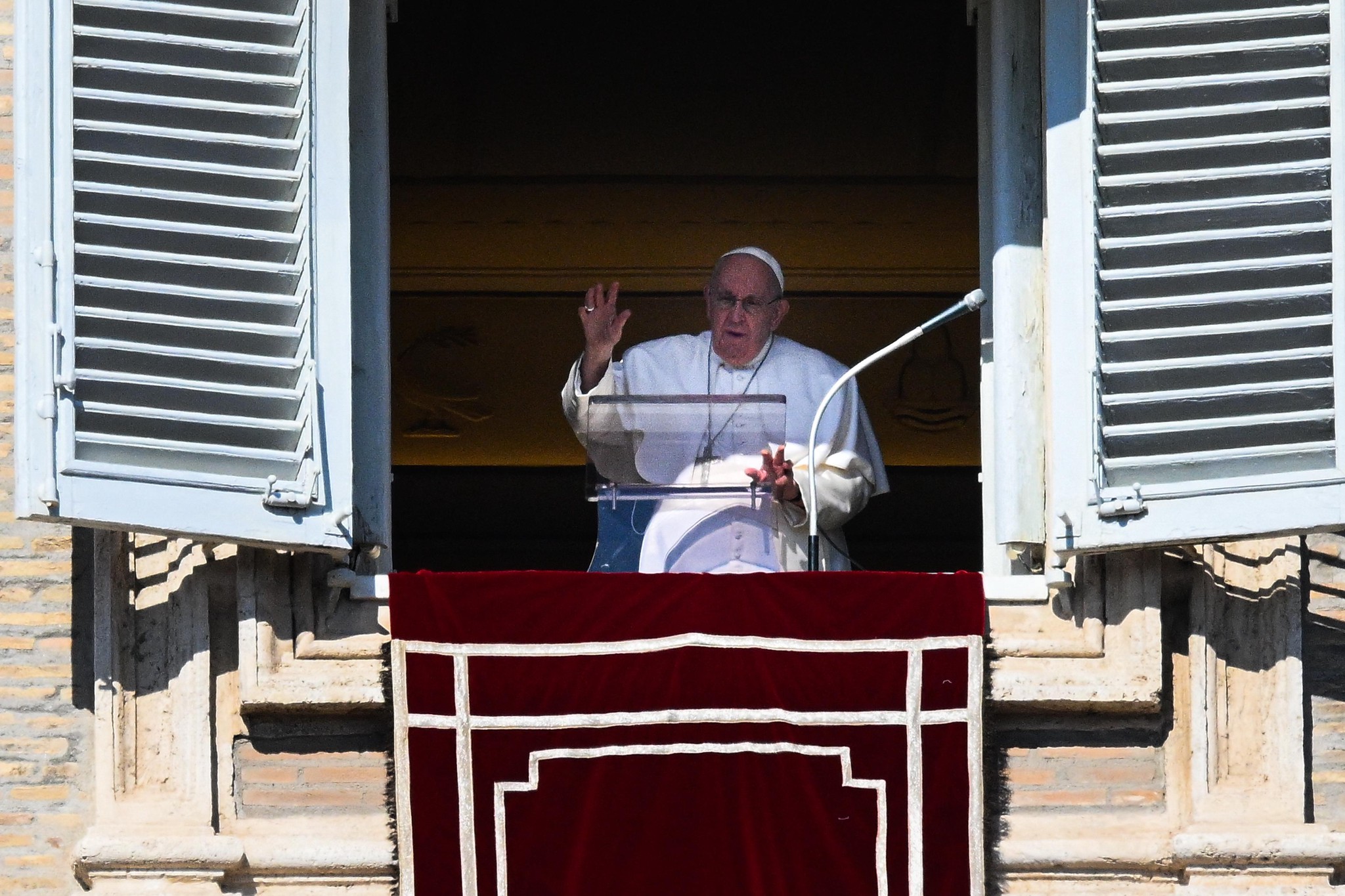 Le pape François.