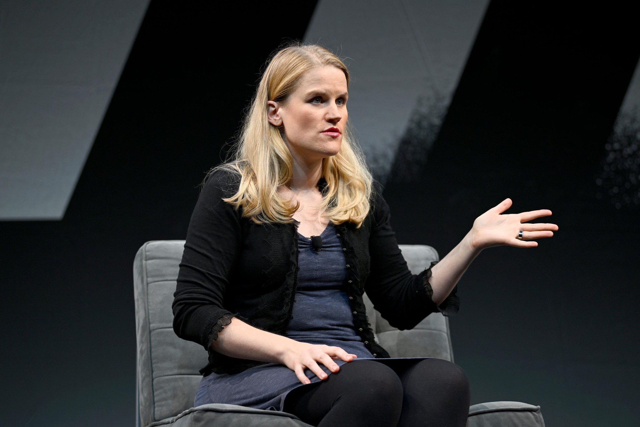 Rencontre à New York Frances Haugen poursuit sa croisade contre