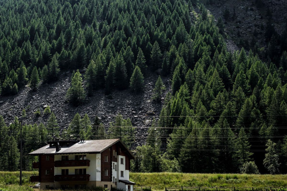 Saas-Balen, Suisse, le 22 juillet 2020.