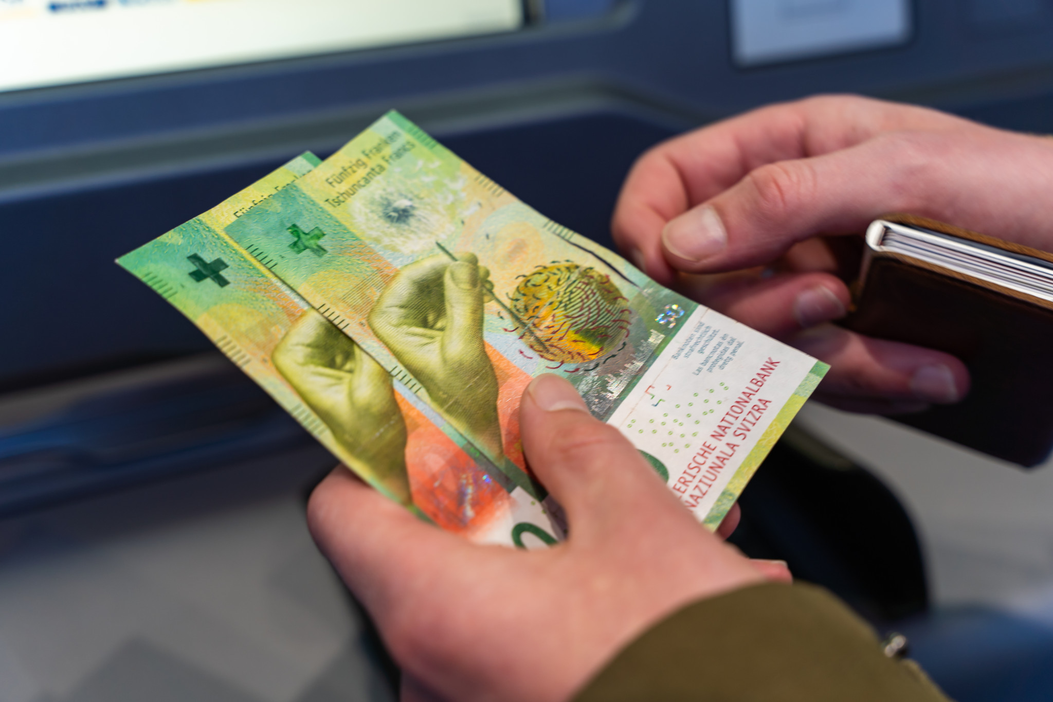 Immer weniger Bargeld-Automaten am Zürichsee: Migros Bank ba