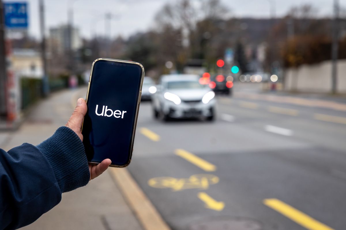 Photos prétexte Uber, le 1er décembre 2022.