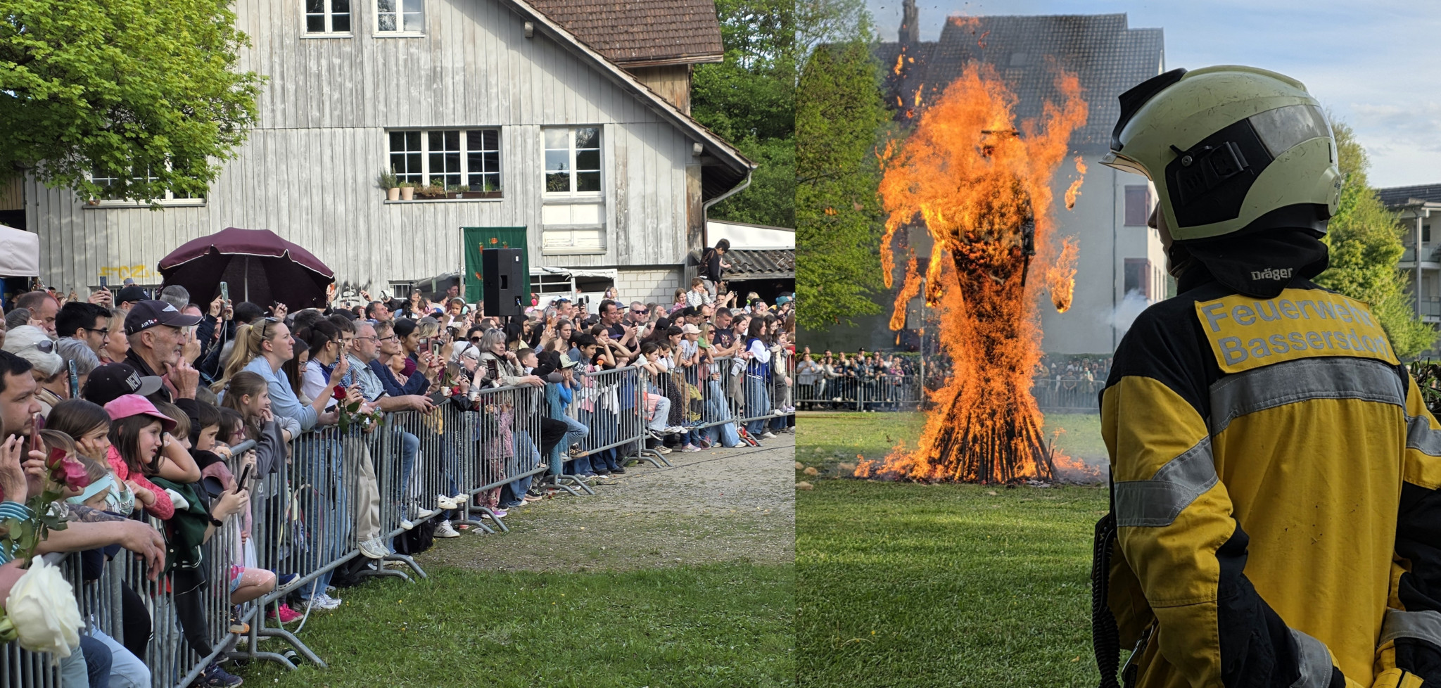 Sicherheit beim Sechseläuten: Grössere Abstände und Gitterzäune beim Bööggverbrennen in Bassersdorf