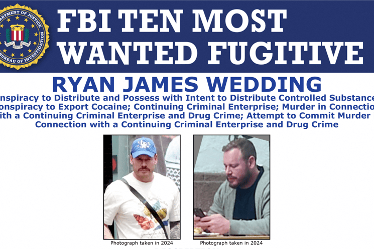 L’ancien sportif canadien est désormais sur la liste des dix fugitifs les plus recherchés par le FBI,