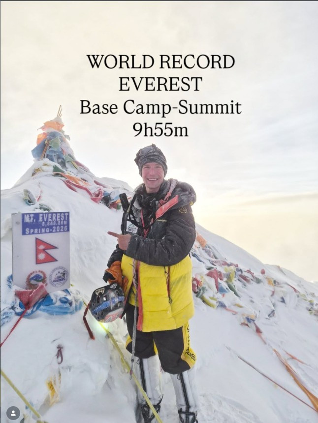 Bestzeit von Tyler Andrews: 9 Stunden 55 Minuten: US-Läufer bricht Rekord am Mount Everest – doch es gibt Fragezeichen