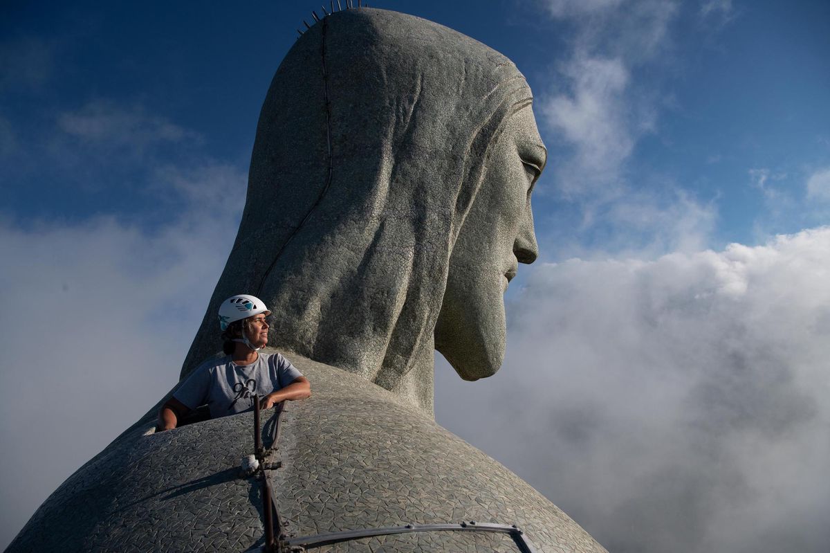 Brésil A Rio de Janeiro, le Christ rédempteur fête ses 90 ans Le Matin