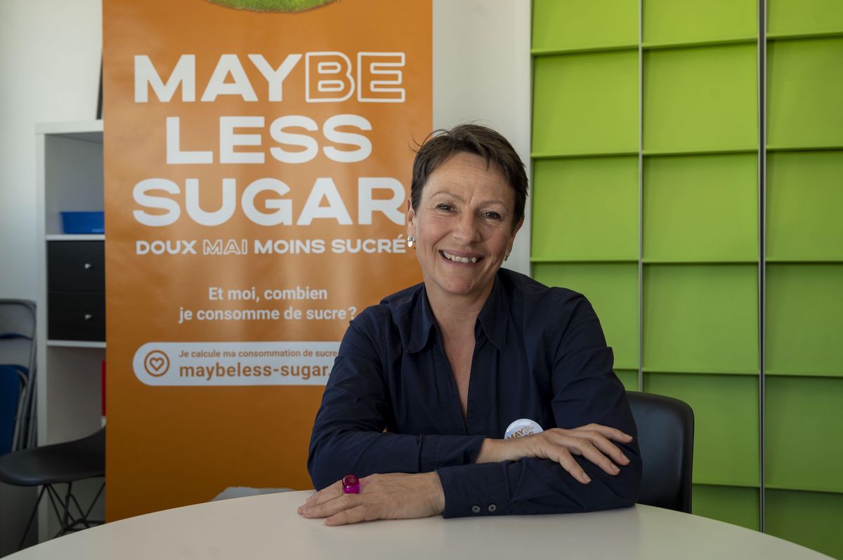 Léonie Chinet, secrétaire générale de diabètevaud, est à l’initiative de la campagne MAYbe Less Sugar.
