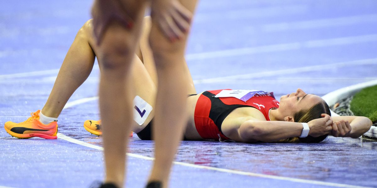 Annik Kälin est allée au bout d’elle-même vendredi, mais cela n’a pas suffi pour monter sur le podium de l’heptathlon.