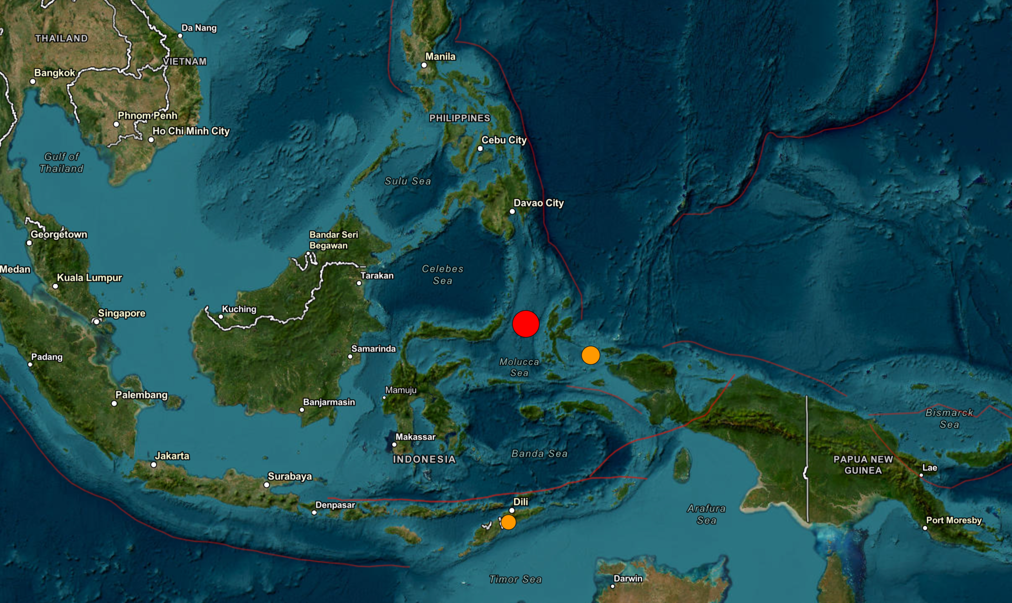 Stärke 7,4: Tsunami-Warnung nach starkem Seebeben vor Indonesien