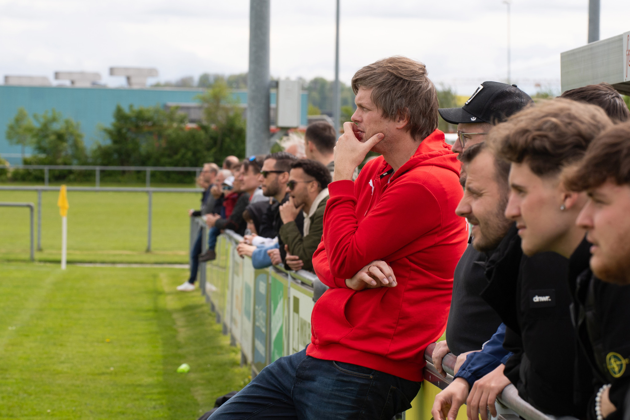 Fussball, 3. Liga: FC Rafzerfeld  FC Embrach
Trainer Stephan Schaeuble (FC Rafzerfeld) 