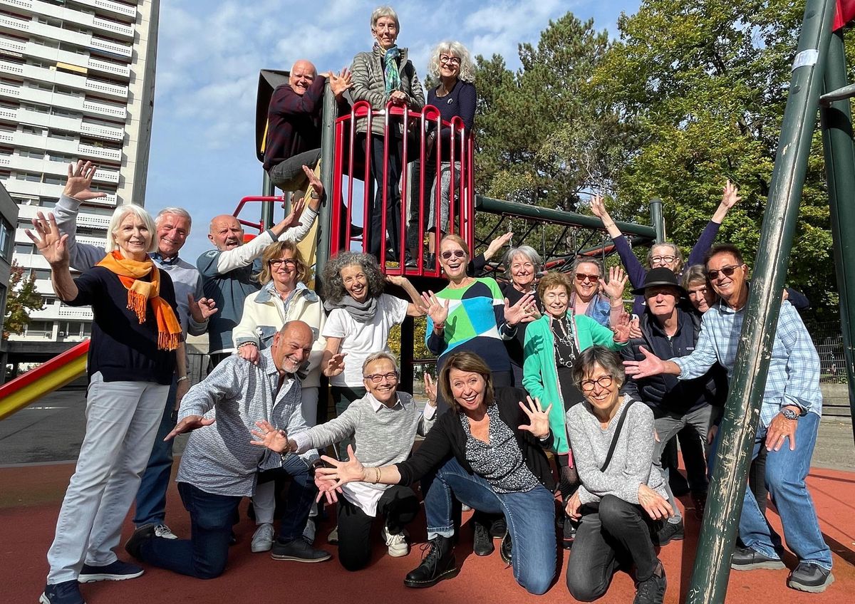 Les seniors présentent un show unique