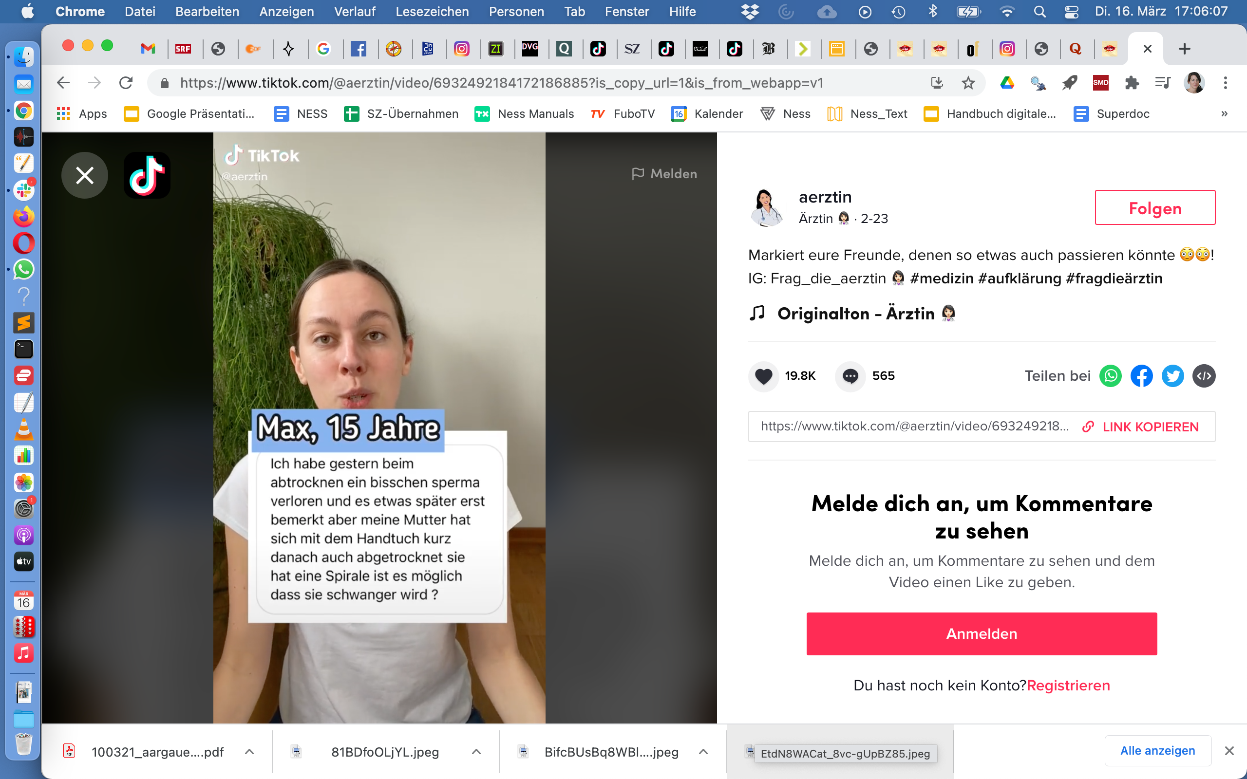 Sie erklärt Sex in 60 Sekunden Tages Anzeiger 