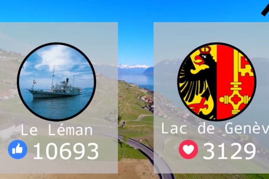 Lac Léman ou Lac de Genève? Le verdict