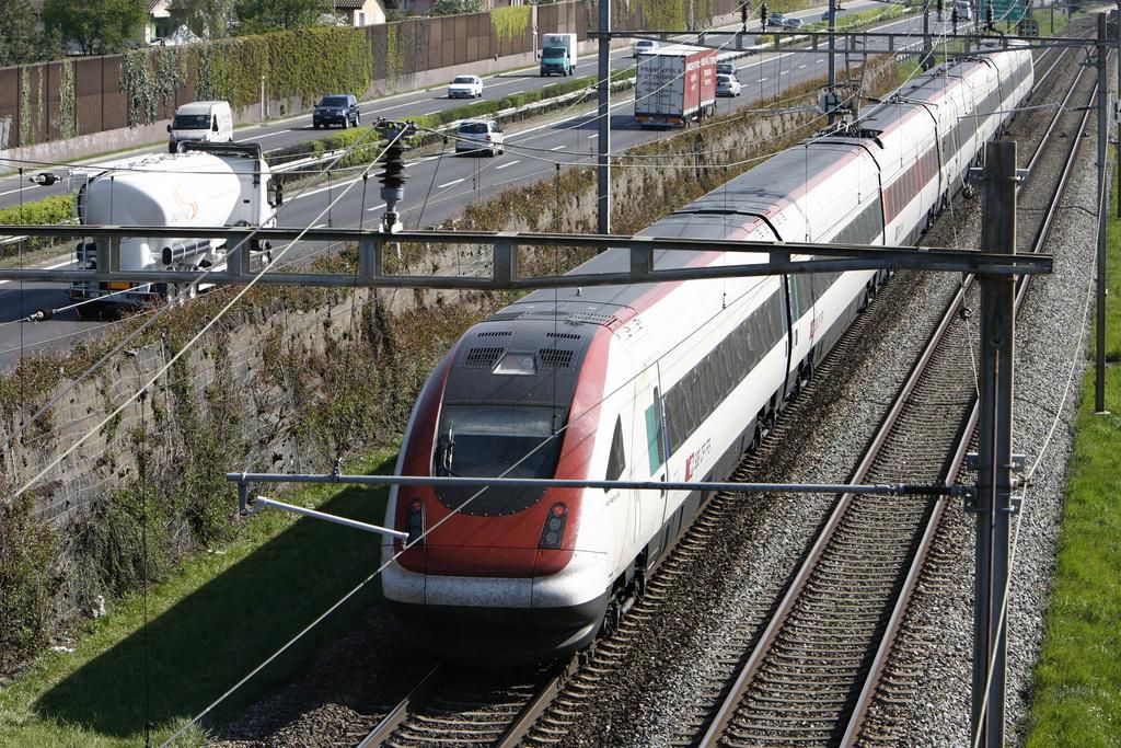 La ligne est interrompue entre Genève et Lausanne. (photo d’illustration)