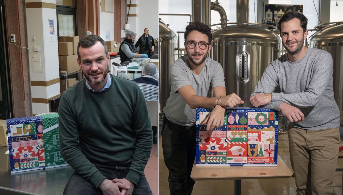 Le Swiss Foodie Advent Calendar a fait le pari de se démarquer des calendriers de l’avent classiques pour cette année, en misant sur des entreprises suisses.