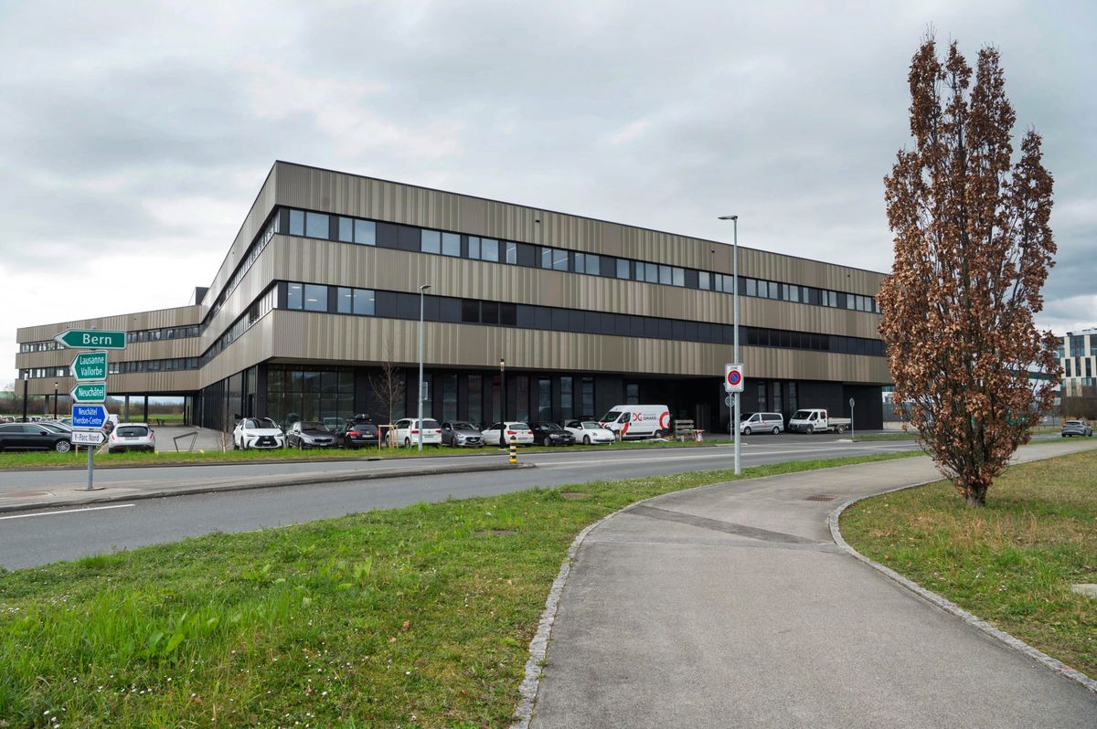 YVERDON LES BAINS 16 FEVRIER 2024. Steriparc . La Poste va développer son service de stérilisation et livraison de matériel opératoire à Yverdon. Elle s'est associée notamment aux Etablissements hospitaliers du Nord vaudois, au groupes Swiss Medical Network. 
© J-P Guinnard / 24heures