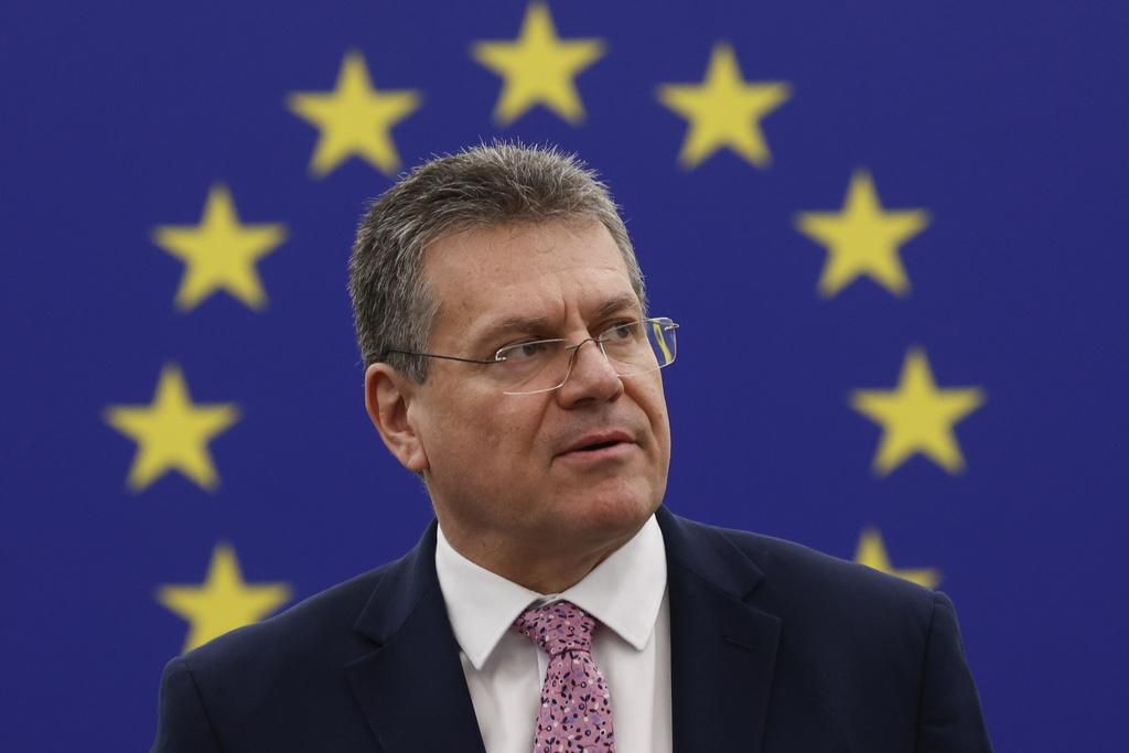 Maros Sefcovic a insisté sur le fait que «les relations entre la Suisse et l’Union européenne doivent être en accord avec le temps».