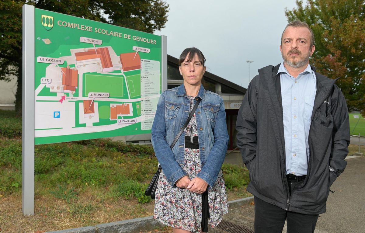 Sophie Meyer et Sébastien Dubard, les parents de l’élève qui a été giflé par un enseignant jeudi matin, se demandent dans quelles conditions s’effectuera le retour de leur fils à l’école de Genolier.