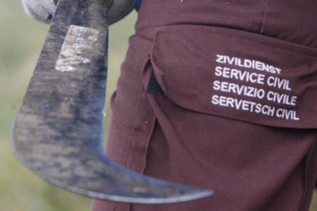 Berne Quel département pour gérer le service civil? 24 heures