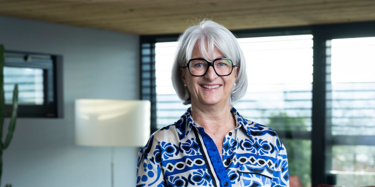Portrait de Pascale Leutwiler, qui s'exprime au sujet de la 13e rente AVS.