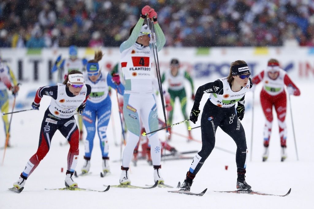 Suisses et Suissesses à la peine à Lahti