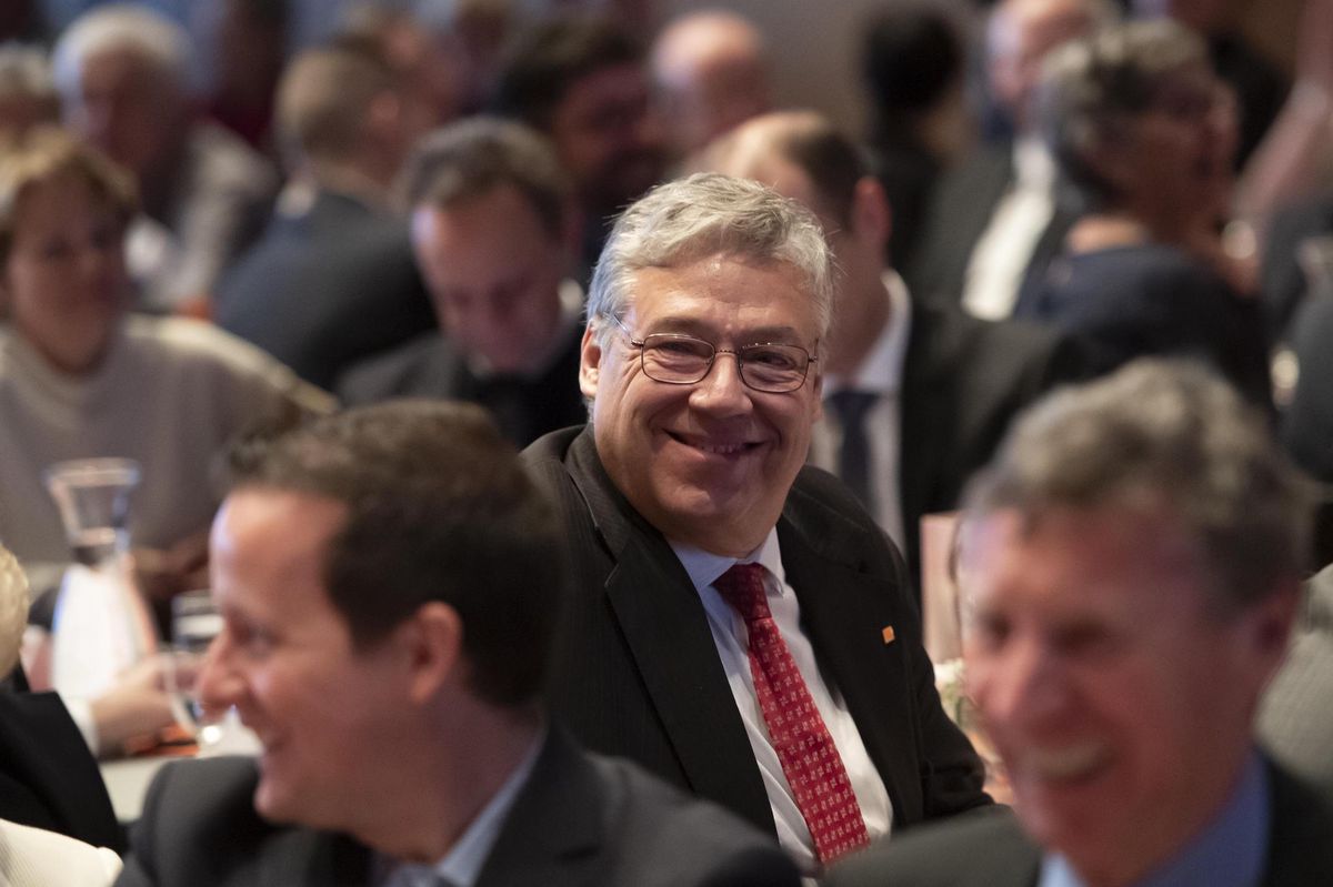 Filippo Lombardi, en février 2020 à Frauenfeld.