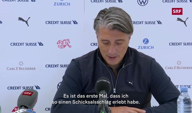 Murat Yakin sucht an Nati-PK nach Worten