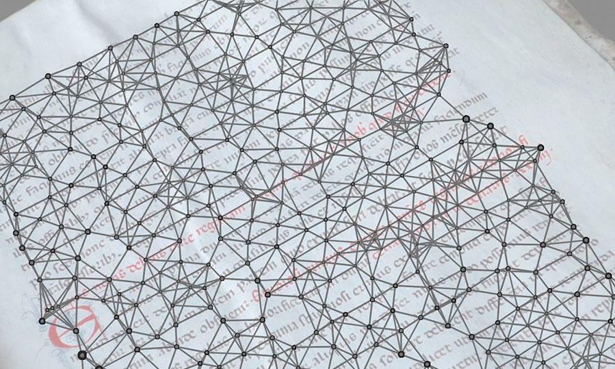 Analyse de la structure d’une page. Des millions de documents ont été numérisés.