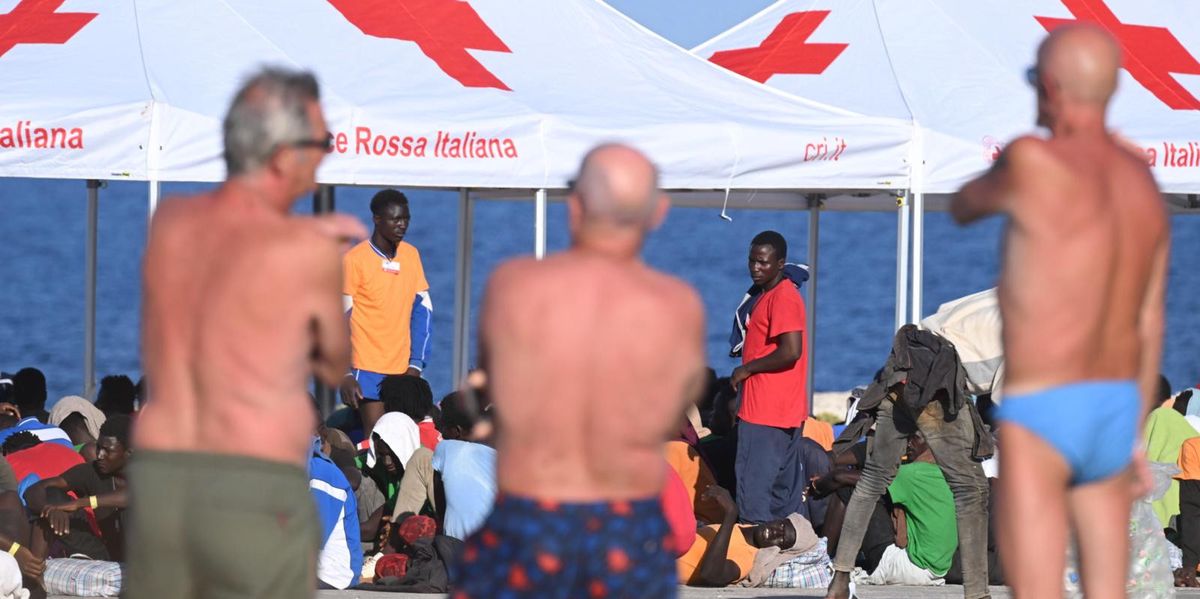 Hier prallen zwei Welten aufeinander