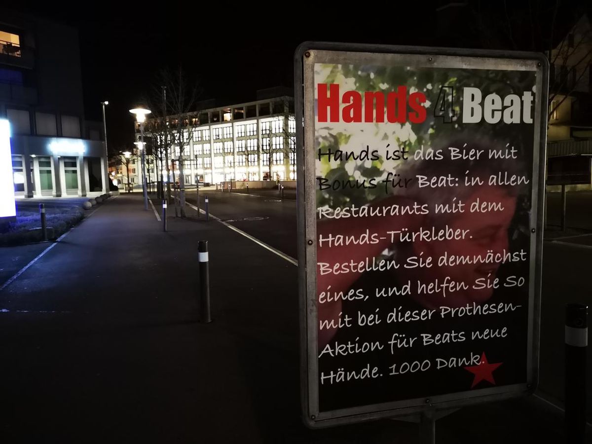 Ils signalent les établissements qui participent à l'action «Hands 4 Beat».