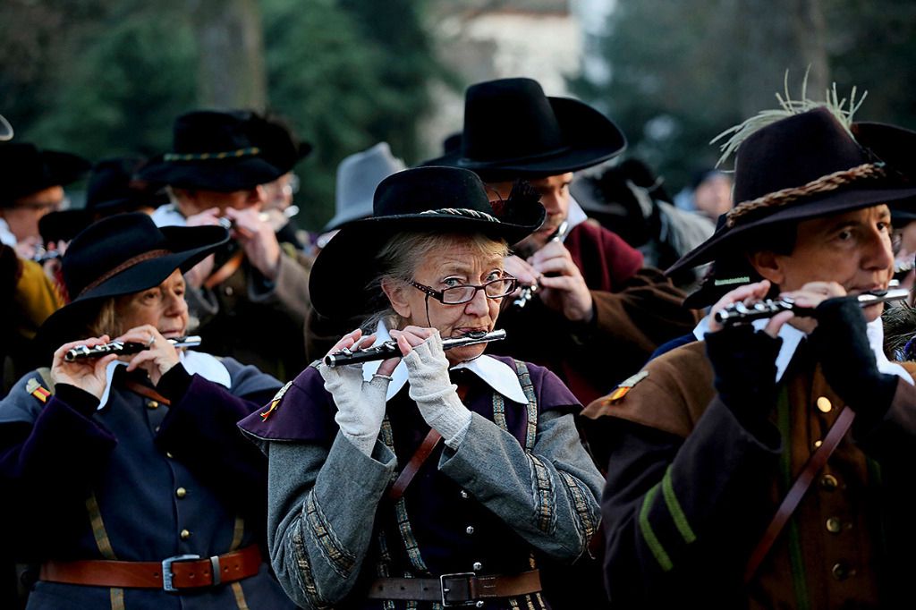 Une clique de 35 infatigables Bâlois a pris la tête de l’Escalade