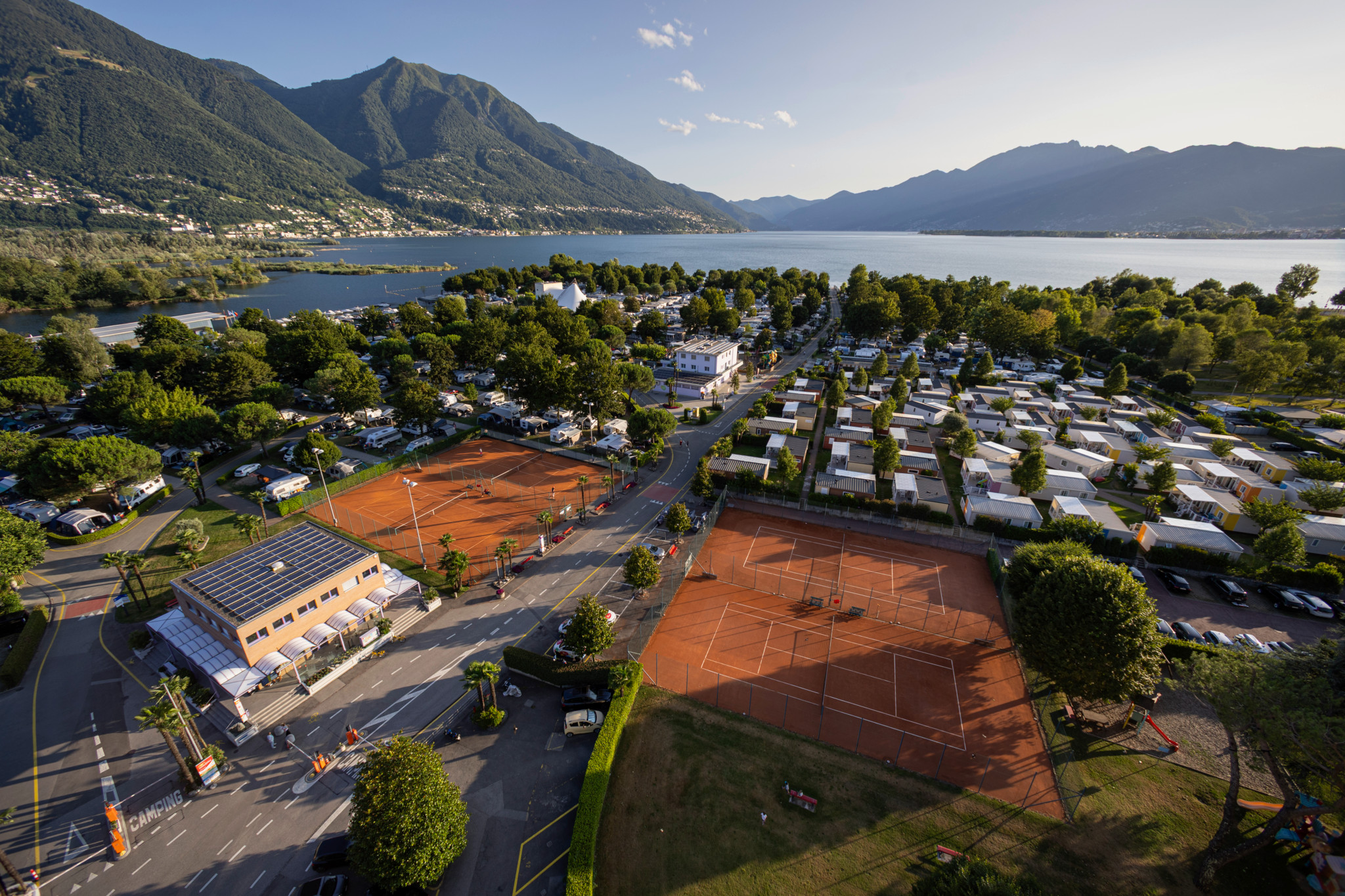 Campofelice Tenero: Ferien auf dem grssten Camping der Schweiz