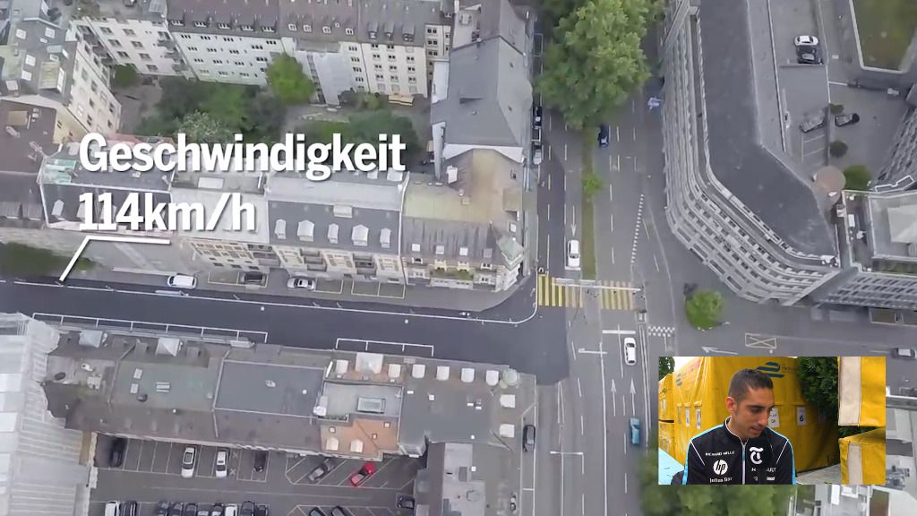 Hier erklärt der Schweizer FormelEStar die Zürcher Strecke Der Bund