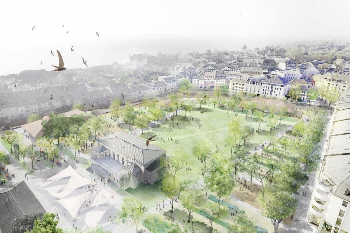Nyon revoit ses ambitions pour le parc Perdtemps