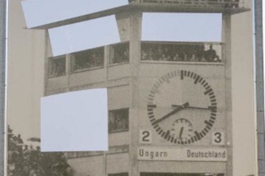 YB muss historisches WankdorfBild vor dem Stadion überkleben Tages