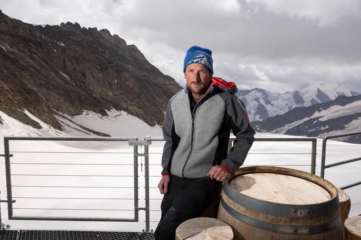 Hüttenwart Mönchsjochhütte: Er lebt auf 3657 Metern über Meer | Berner ...
