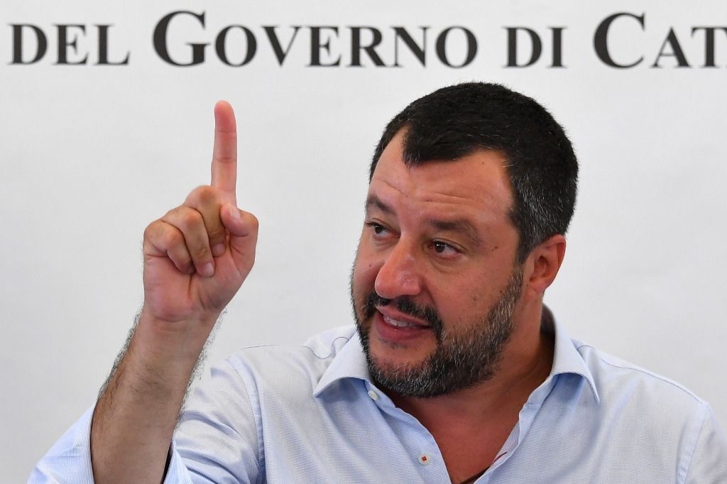 Salvini nie en bloc tout financement russe