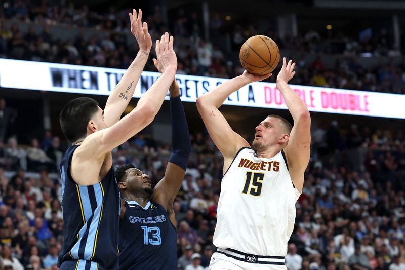 Nikola Jokic in action for the Denver Nuggets