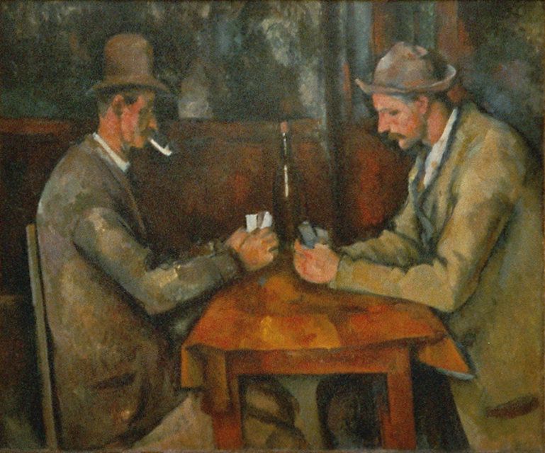 «Les Joueurs de cartes» de Paul Cézanne a été acquis par la famille royale du Qatar en 2011 dans une vente privée pour une somme estimée entre 250 et 300 millions de dollars.