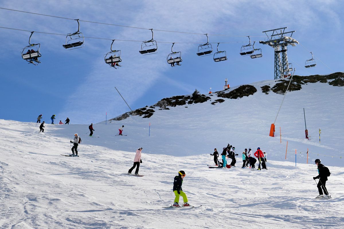 À Leysin (ici la Berneuse), on se réjouit d’une affluence record. Le chiffre d’affaires global a augmenté de 37% par rapport à l’année passée.