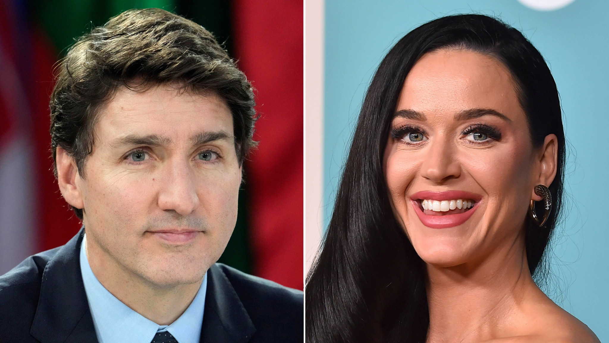 Katy Perry, Trudeau caught kissing