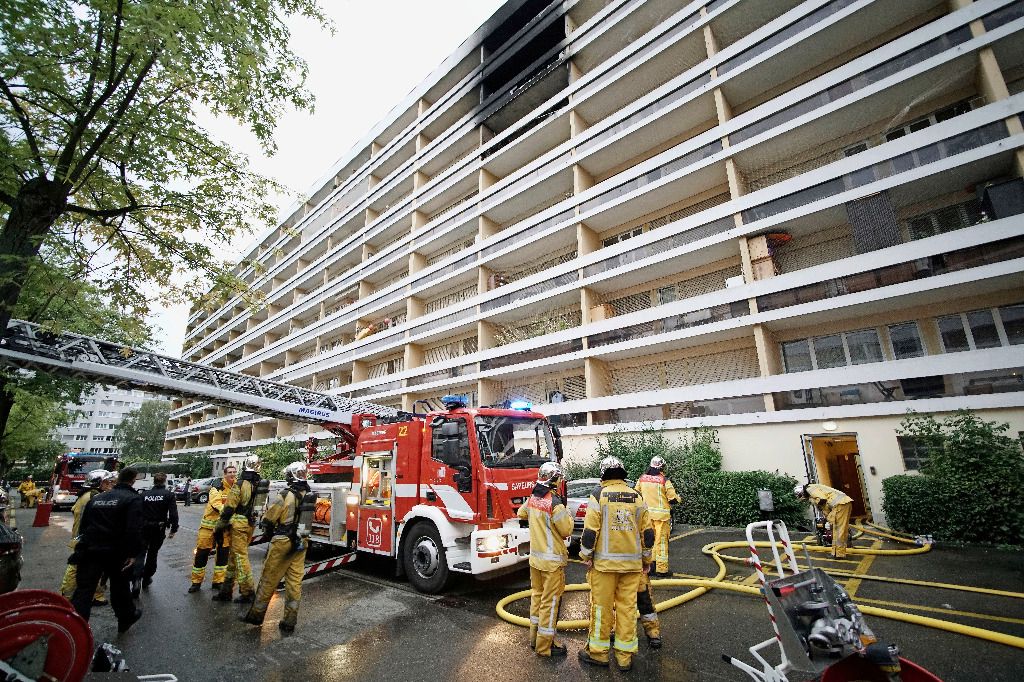 Les dégâts de l’incendie au chemin des Coudriers sont considérables