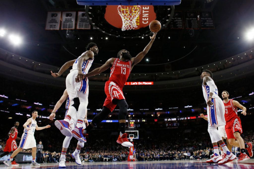 NBA: récital de James Harden à Philadelphie