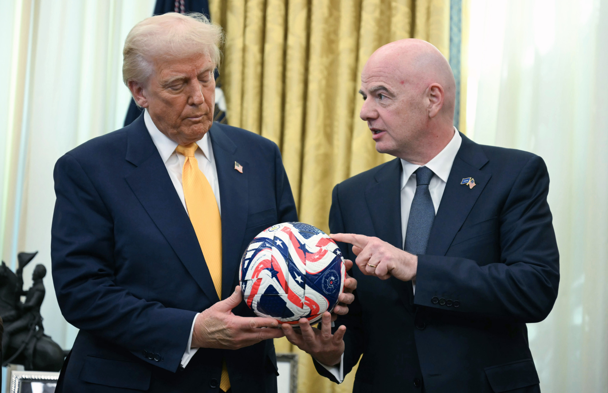 Fussball-Weltmeisterschaft: Trump über Iran bei WM: «Lassen wir sie spielen»